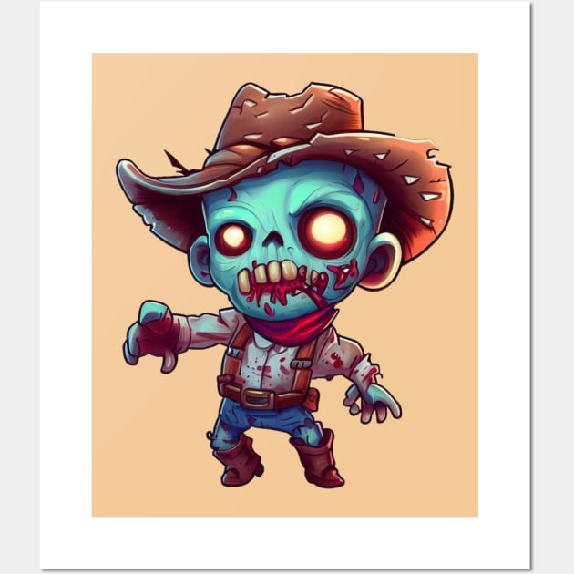 Zombie Cowboys - Turk Wall Art by CAutumnTrapp